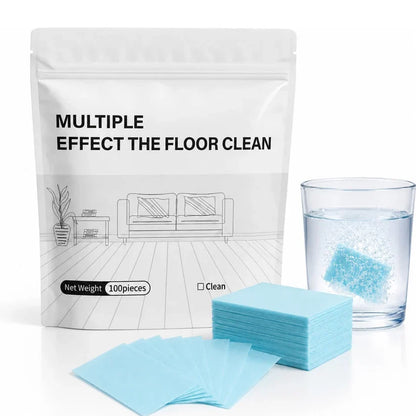 100-Pieces♻️Multi-Surface Antibacterial Cleaner for Hardwood, Tile & Laminate