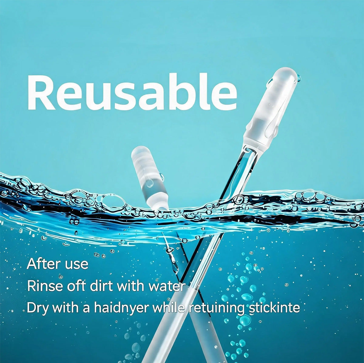 24 PCS Sticky Ear Cleaning Sticks