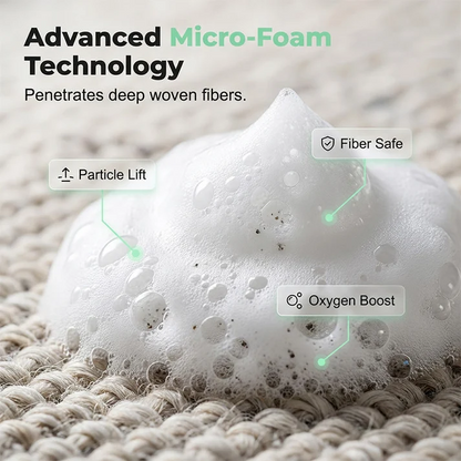 Waterless Carpet Cleaning Foam