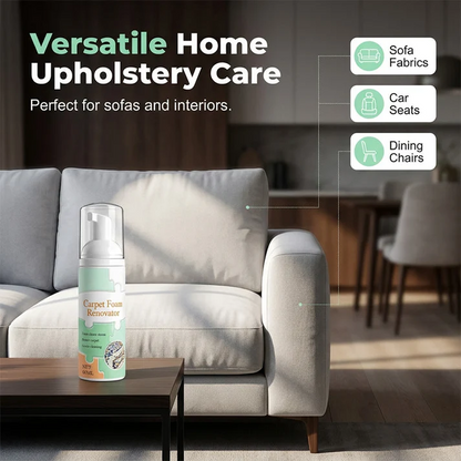 Waterless Carpet Cleaning Foam
