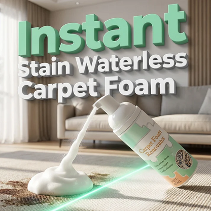 Waterless Carpet Cleaning Foam