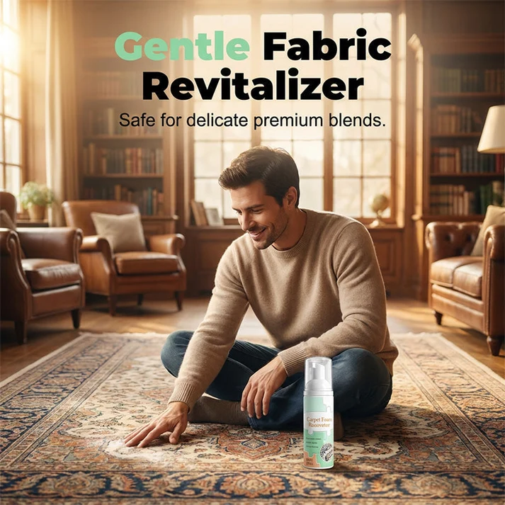 Waterless Carpet Cleaning Foam